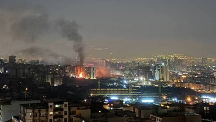 İran’dan yapılan misillemenin ardından İsrail’in orta kesiminde sirenler çaldı