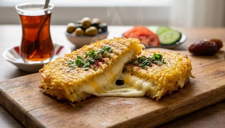 Un yok, hamur yok: Çıtır patates tostu tarifi…