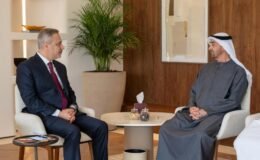 Bakan Fidan, BAE Devlet Başkanı Al Nahyan ile görüştü