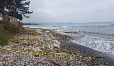 Ordu'da kıyıda insansız hava aracı bulundu!