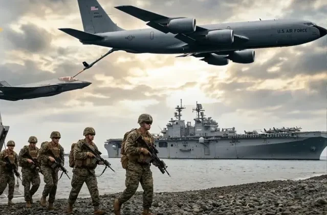 ABD, İran'a Saldırılar İçin 160 Askeri Uçak Gönderdi