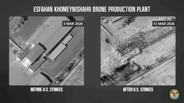 ABD ordusu, İran'daki İHA fabrikasını vurduğunu duyurdu