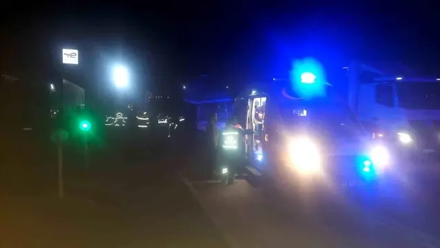 Merzifon'da otobüs ve tır çarpıştı: Çok sayıda yaralı var