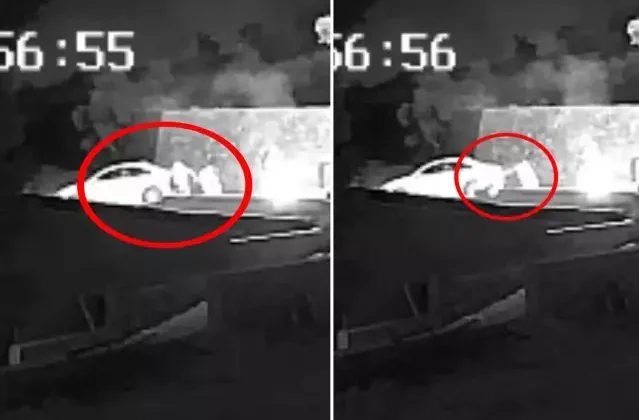 Arkadaşlarıyla sohbet ederken 4 metre yükseklikten düştü