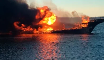 Ateşi körükleyecek gelişme! Rus savaş gemileri vuruldu