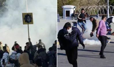 Irak da karıştı! Şiiler Yeşil Bölge'ye akın etti, polis sert müdahale etti
