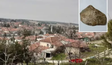 Baklan'da milyonlarca yıllık deniz yıldızı fosili bulundu