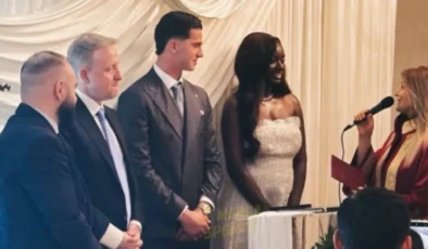 Bertuğ Yıldırım ve Oriana Correia Gomes evlendi: Nikah töreninden ilk kare ortaya çıktı