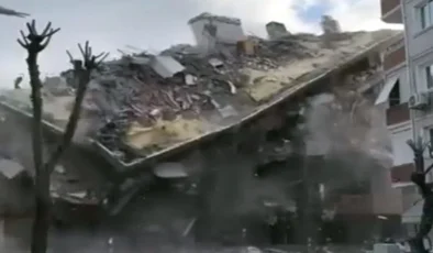 Avcılar’da 5 katlı bina yıkım sırasında çöktü