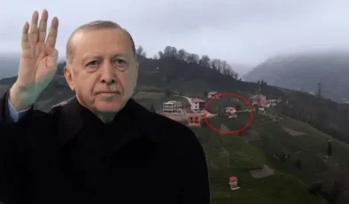 Cumhurbaşkanı Erdoğan’a baba ocağında sürpriz! Görünce mest oldu