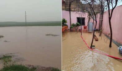 Mardin'de sağanak felaketi: Dereler taştı, tarım arazileri sular altında kaldı!