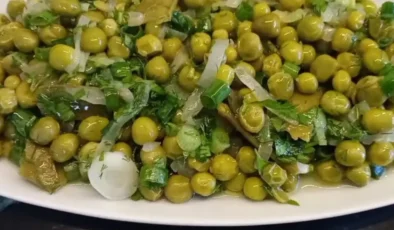 Ege’nin hafif ve aromatik lezzeti: Girit usulü bezelye