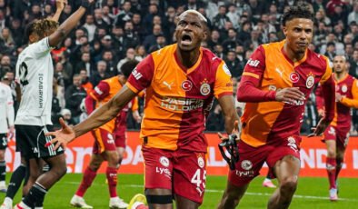 Galatasaray Beşiktaş'ı 1-0 mağlup etmeyi başardı