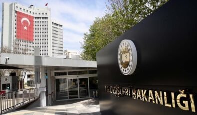 Dışişleri Bakanlığı: İsrail'in Filistinlilere baskısını kınıyoruz