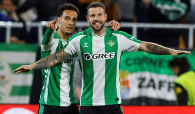 Real Betis sahasında sürprize izin vermedi!