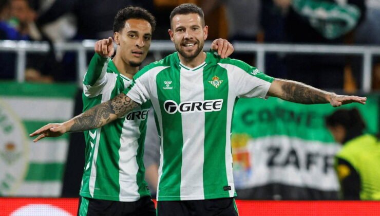 Real Betis sahasında sürprize izin vermedi!