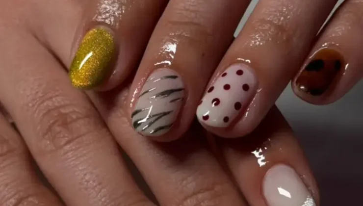 Ekoseden baklava desenine: 6 manikür fikri