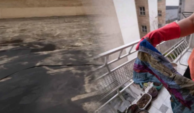 Tüm yapıların ve yolların üstünü koyu siyah bir tabaka kaplandı: Pencereleri sıkıca kapatın dışarı adım atmayın!