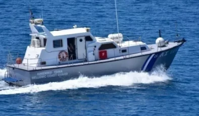 Estonya Büyükelçisi'nin de içinde olduğu gemi Meis açıklarında battı