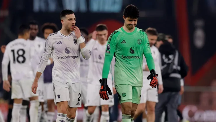 10 kişi kalan Manchester United'dan deplasmanda puan kaybı!