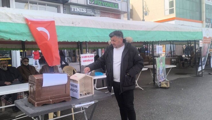 Iğdır'da, ABD ve İsrail saldırılarında bombalanan okulun yeniden inşası için yardım kampanyası başlatıldı