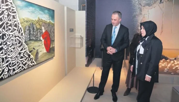 Filistin’e destek için ‘Sessiz Ayakkabılar’ sergisi