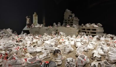 Filistin’e destek için “Sessiz Ayakkabılar” sergisi