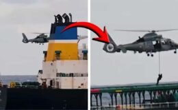 Fransa'dan Rusya'ya Akdeniz'de darbe! 'Gölge filoya' helikopterli operasyon