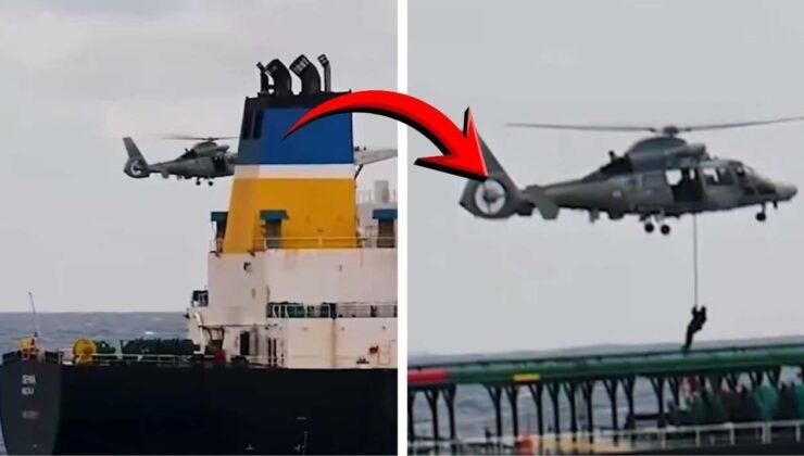 Fransa'dan Rusya'ya Akdeniz'de darbe! 'Gölge filoya' helikopterli operasyon