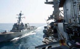 Gerald R. Ford uçak gemisinde yangın çıktı