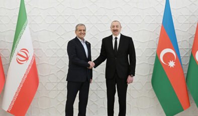 Aliyev ve Pezeşkiyan'dan kritik görüşme