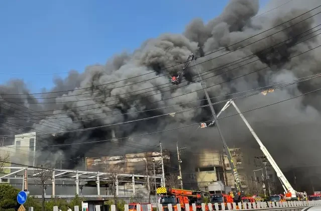 Güney Kore'de fabrika yangını! 10 kişi öldü, 59 kişi yaralandı