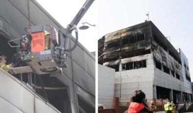 Güney Kore'de korkunç olay! Fabrika yangınında çok sayıda işçi öldü