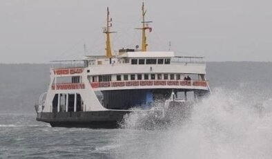Güney Marmara'da yarın bazı feribot seferleri iptal edildi