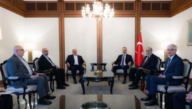 Bakan Fidan HAMAS heyeti ile bir araya geldi!