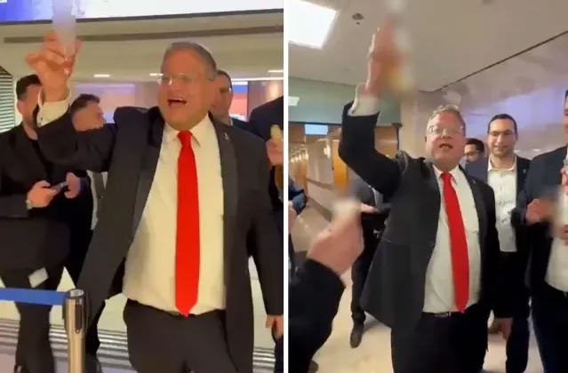 İsrailli aşırı sağcı Bakan Ben-Gvir'den Filistinli esirleri hedef alan idam yasasına provokatif kutlama