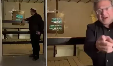İsrailli Bakandan idam platformu önünde skandal mesaj!