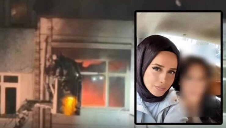 İstanbul'un göbeğinde korkunç cinayet! Eşini öldürüp evi ateşe verdi