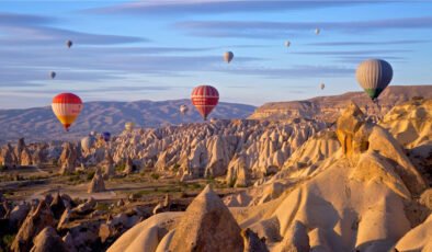 Kapadokya'da balonlar bayramda havalanamadı