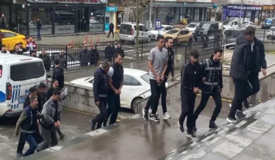 Kapaklı'da 8 Şüpheli Tutuklandı