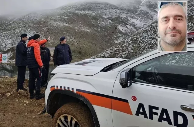 Kaybolan amatör dağcı, kazdığı çukurda hayatta kaldı