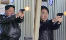 Kim Jong Un ve kızından dikkat çeken silah testi! Gelecekteki lider olarak mı hazırlanıyor?