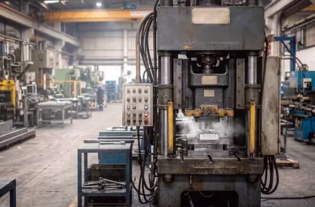 Kütahya'da fabrikada pres makinesine sıkışan işçi öldü