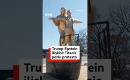 Trump ile Epstein “Titanic”te