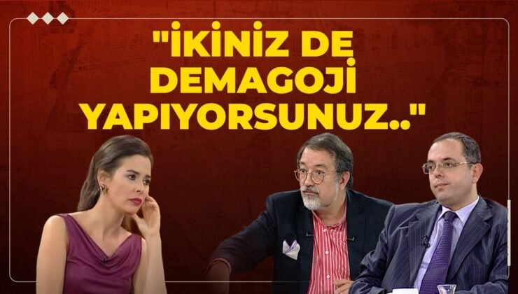 “İkiniz De Demagoji Yapıyorsunuz..” Pelin Batu Derdini Anlatamadı..