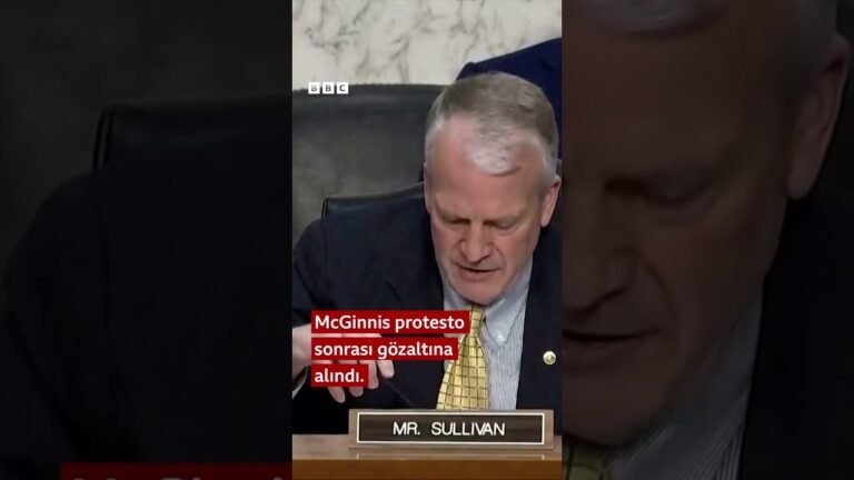 ABD Senatosu’nda protesto: “Kimse İsrail için savaşmak istemiyor” #iran