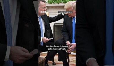 Oval Ofis’te tartışma yaratan dua görüntüleri