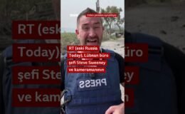 Lübnan’da canlı yayınında füze saldırısı: Rus gazeteciler birkaç metreyle kurtuldu