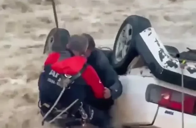 Muğla'da sel felaketi: 1 ölü, 1 yaralı