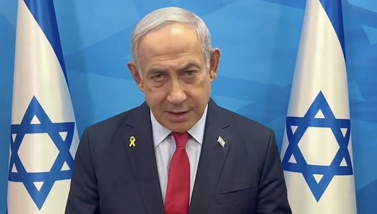 Netanyahu konuşurken İran’dan füze saldırısı